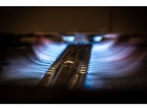 A gas-powered grill of a domestic oven in the Molins de Rei district of Barcelona, Spain, on Thursday Sept. 23, 2021. Energy prices are soaring from the U.S. to Europe and Asia as economies emerge from the pandemic and people return to the office. Photographer: Angel Garcia/Bloomberg