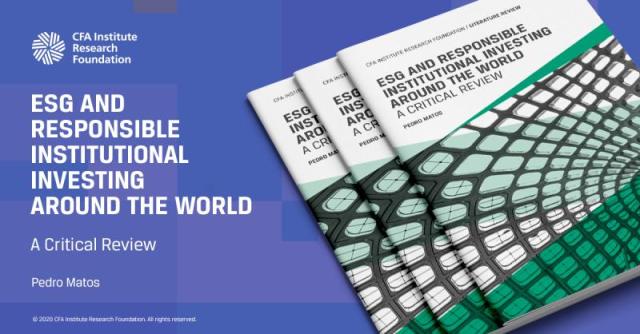 Ad tile for ESG and Responsible Institutional Investing Around the World: A Critical Review