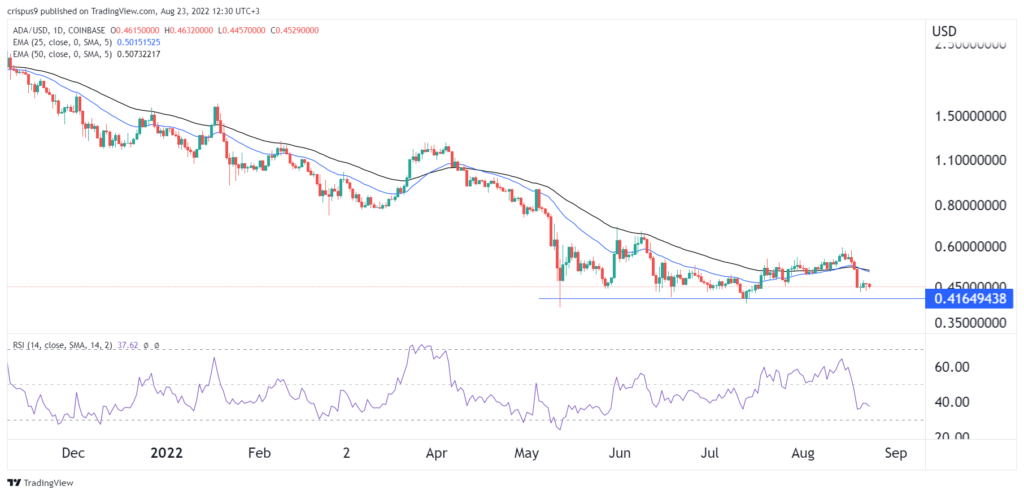 Cardano price