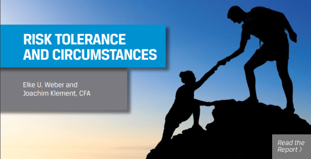 Cover image of Risk Tolerance and Circumstances book