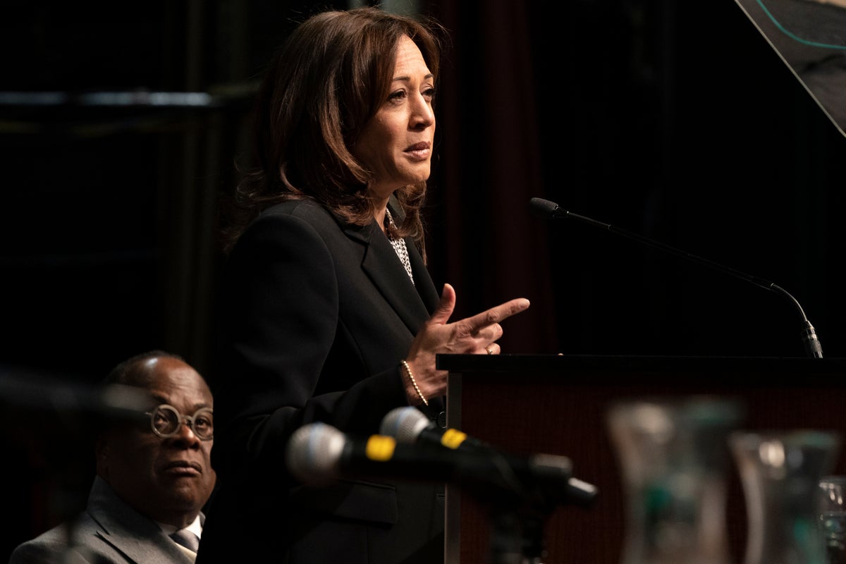 Kamala Harris To Discuss Kim Jong Un's Missile Launch, EV Subsidies With South Korean President At Demilitarized Zone Meet