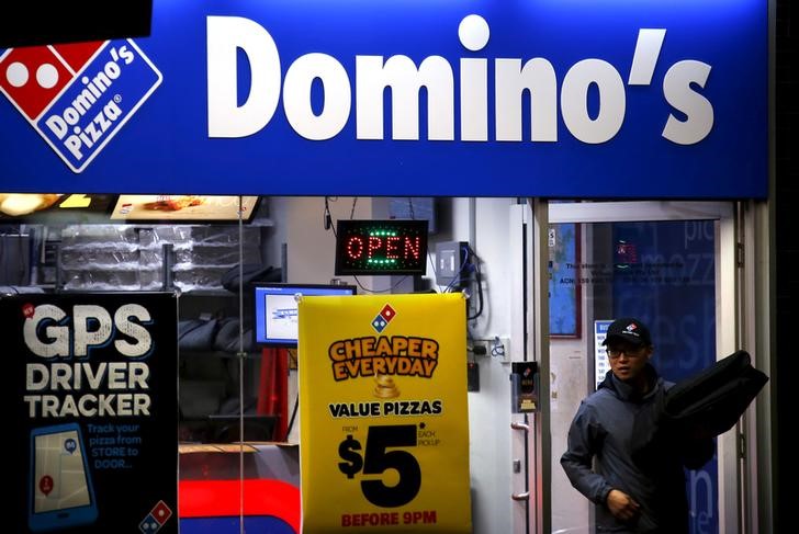 Domino's Pizza beats sales estimates as heavy discounts boost demand By Reuters