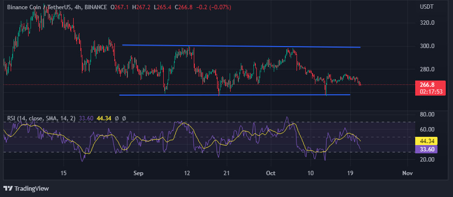 price analysis of Binance Coin 