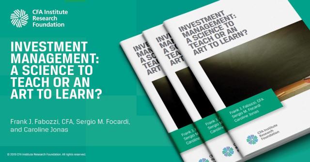 Slide of Investment Management: A Science to Teach or an Art to Learn?