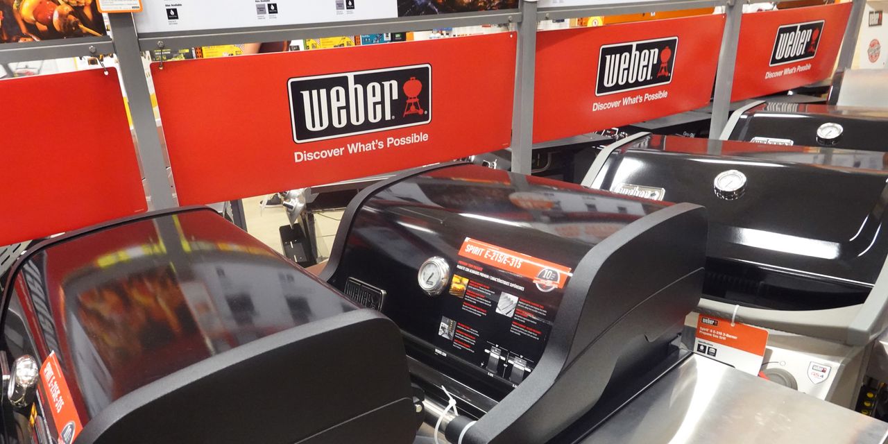Weber stock jumps 25% after largest shareholder makes acquisition offer for grill maker