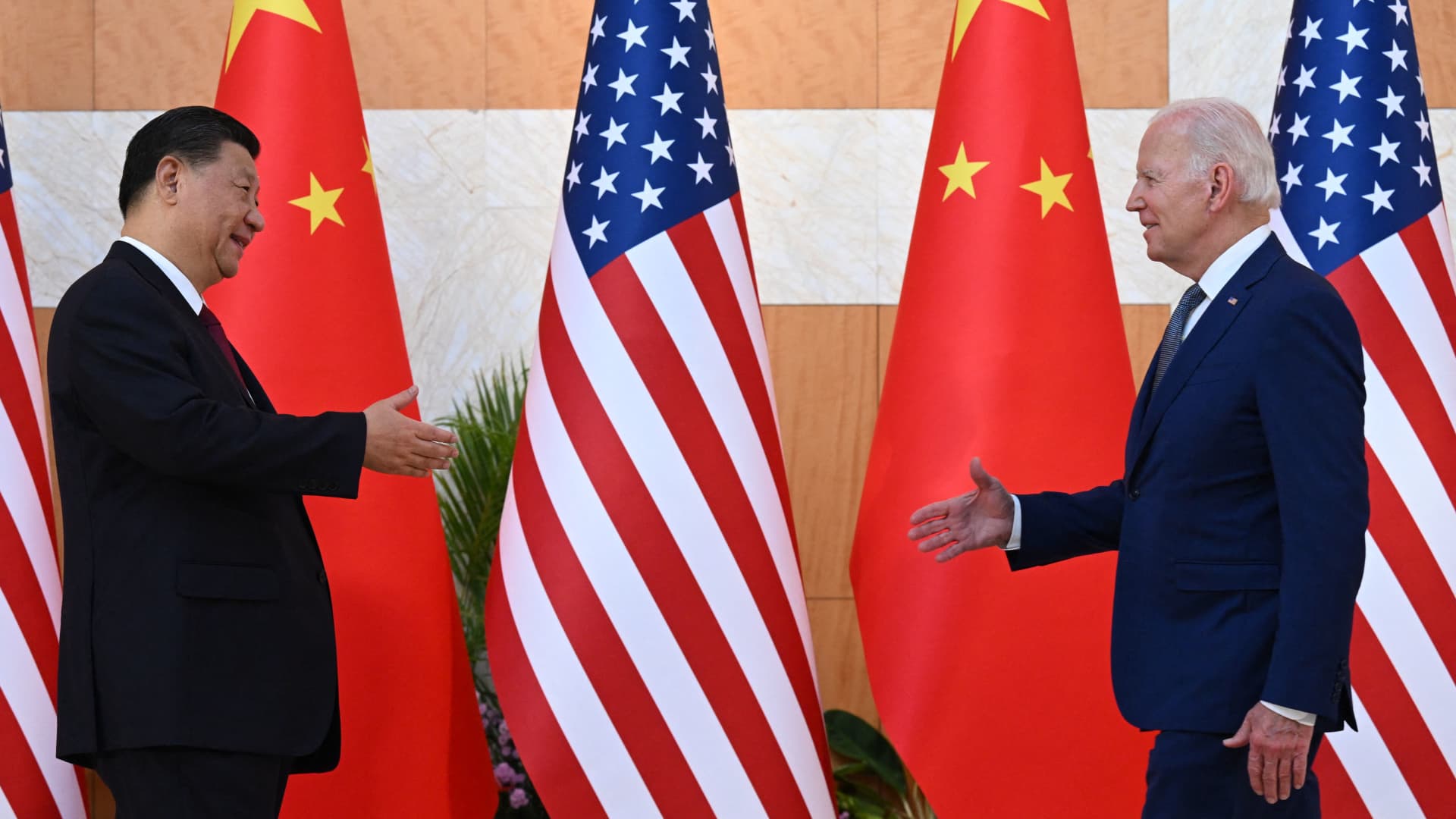 Biden objects to China's 'aggressive' approach to Taiwan in three-hour meeting with Xi