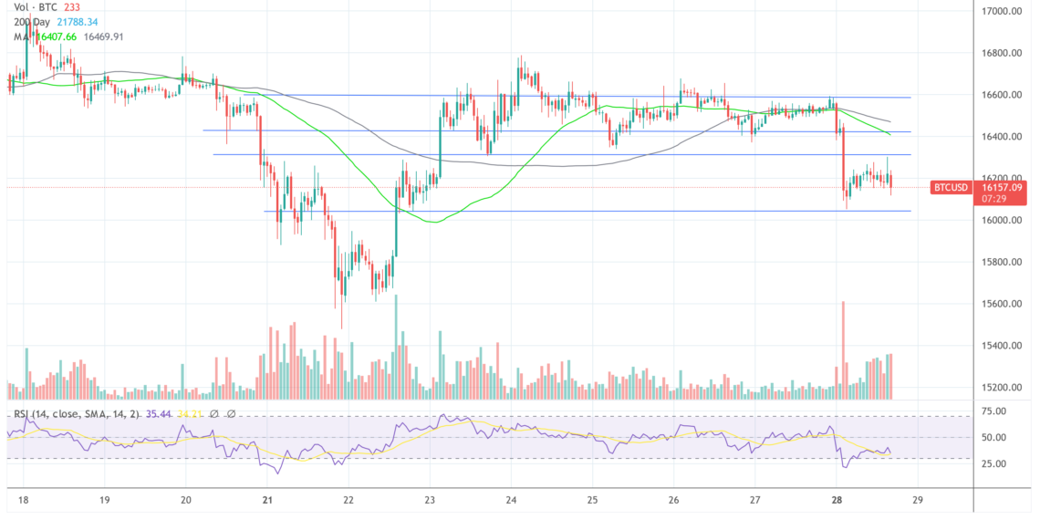 Bitcoin BTC USD 2022-11-28