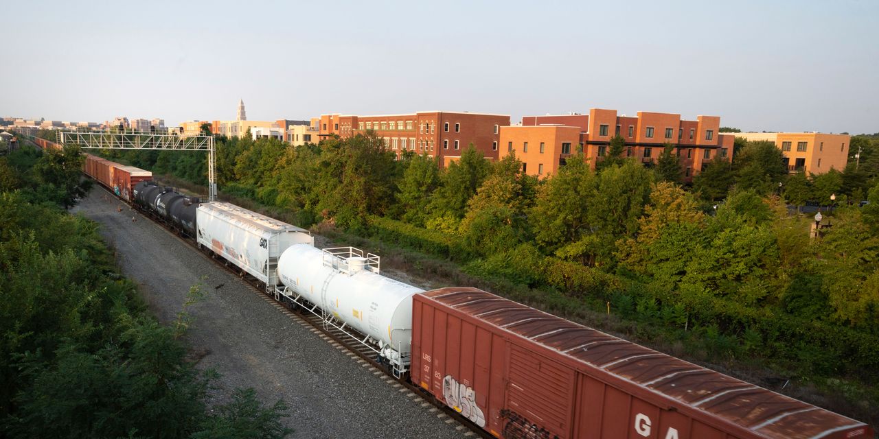 Key railroad union rejects contract as strike looms