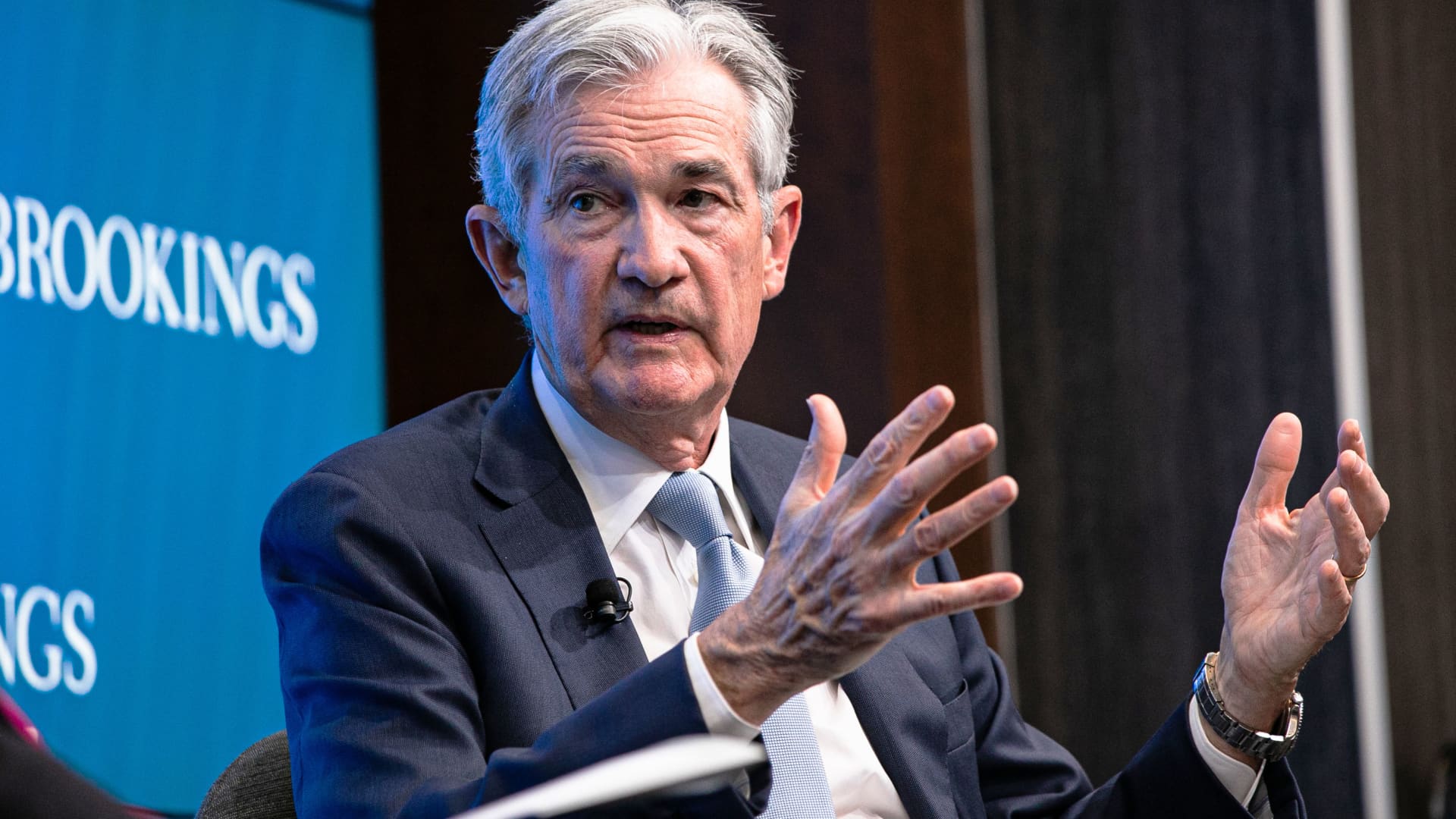 Fed Chair Jerome Powell says smaller rate hikes could come in December