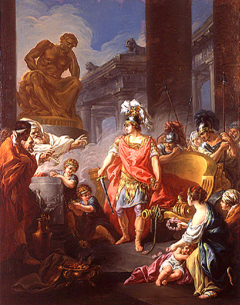 Image of Jean-François Godefroy Alexander Cuts the Gordian Knot