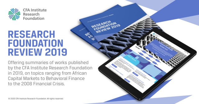 Ad for Research Foundation Review 2019