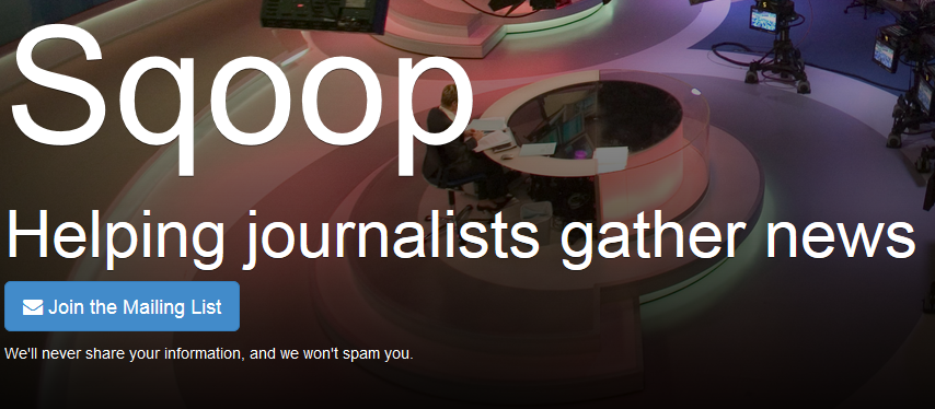 Sqoop, site used by biz reporters, is shutting down