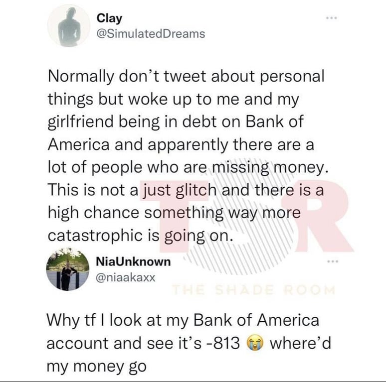 Reports all over the World of customers missing their money held in BANK OF AMERICA! – Investment Watch